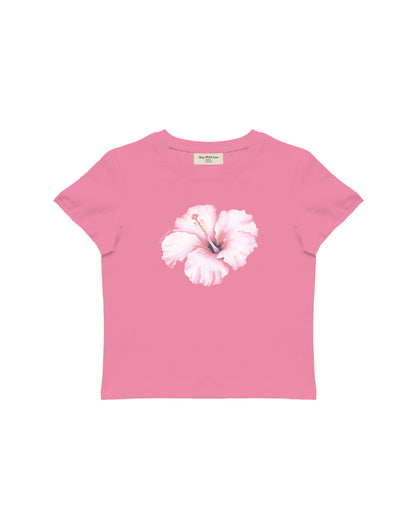 HIBISCUS BABY TEE