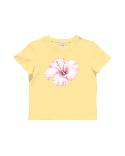 Hibiscus Baby Tee