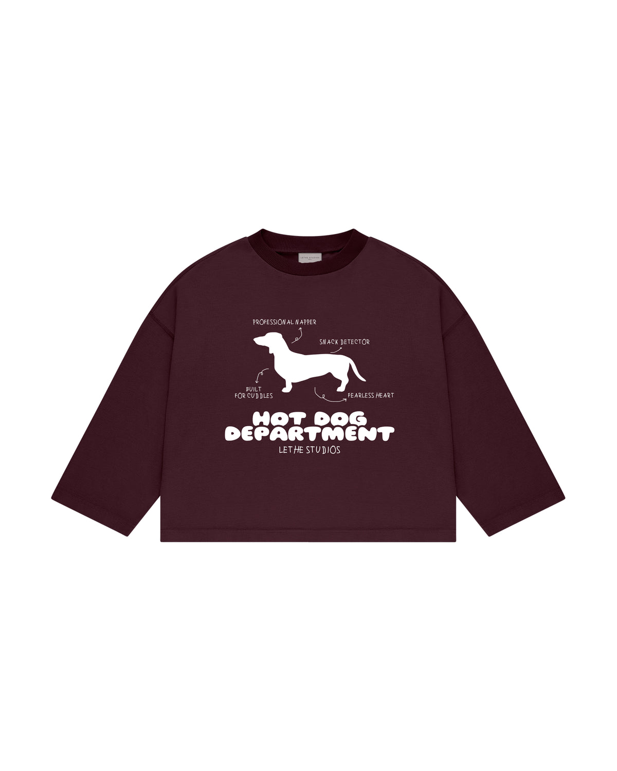 Hot Dog Department Uzun Kollu T-Shirt