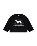 Hot Dog Department Uzun Kollu T-Shirt - Siyah - Uzun Kollu T-Shirt - Lethe Studios