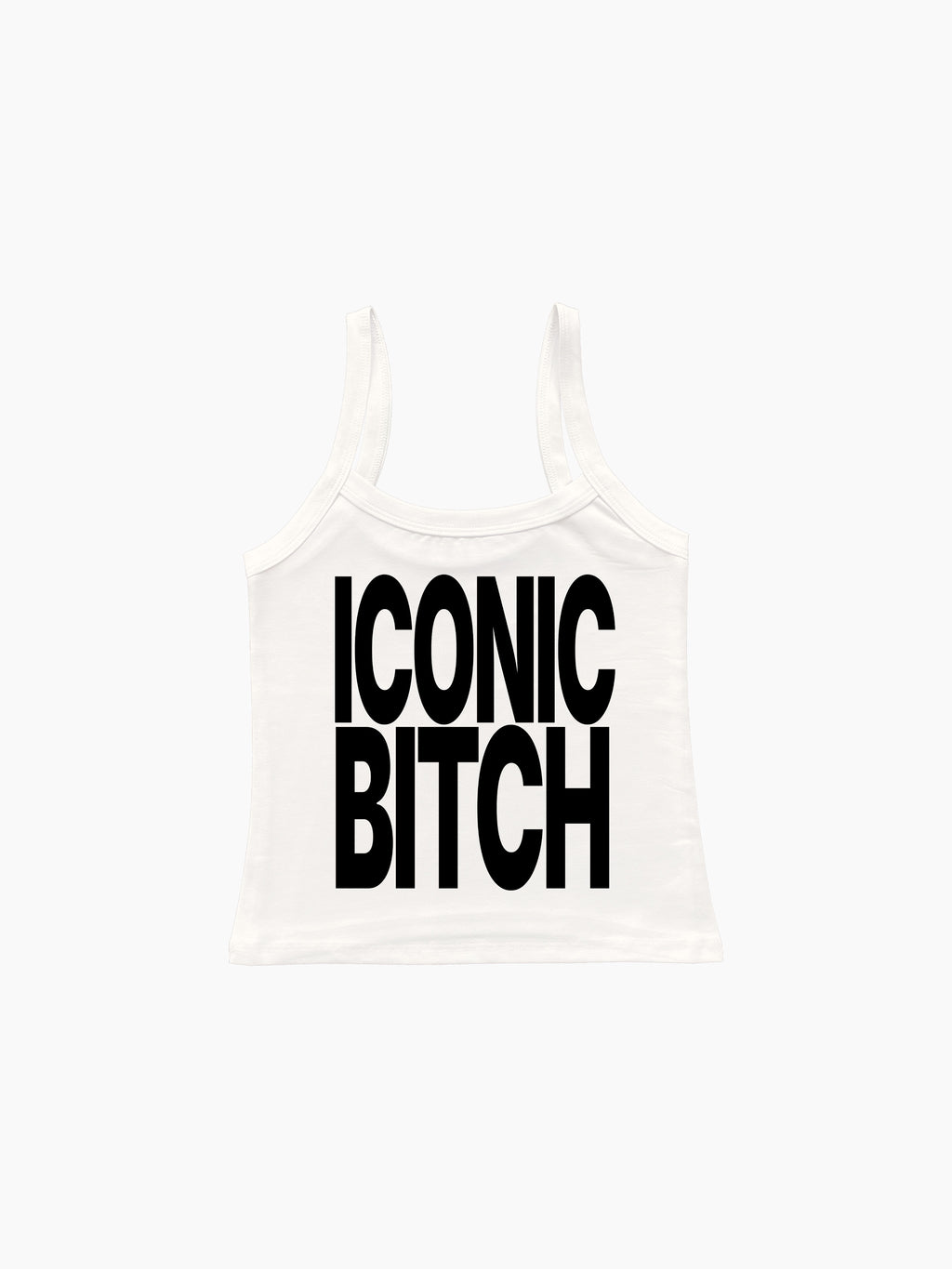 Iconic Bitch Askılı Bluz - Ekru - Askılı Bluz - Lethe Studios