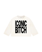 ICONIC BITCH UZUN KOLLU T-SHIRT
