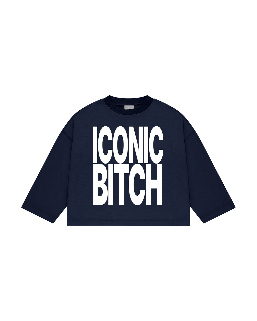 ICONIC BITCH UZUN KOLLU T-SHIRT