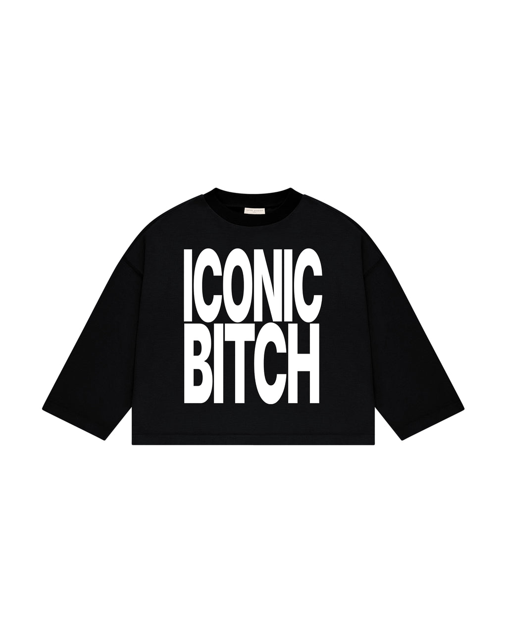 Iconic Bitch Uzun Kollu T-Shirt - Siyah - Uzun Kollu T-Shirt - Lethe Studios