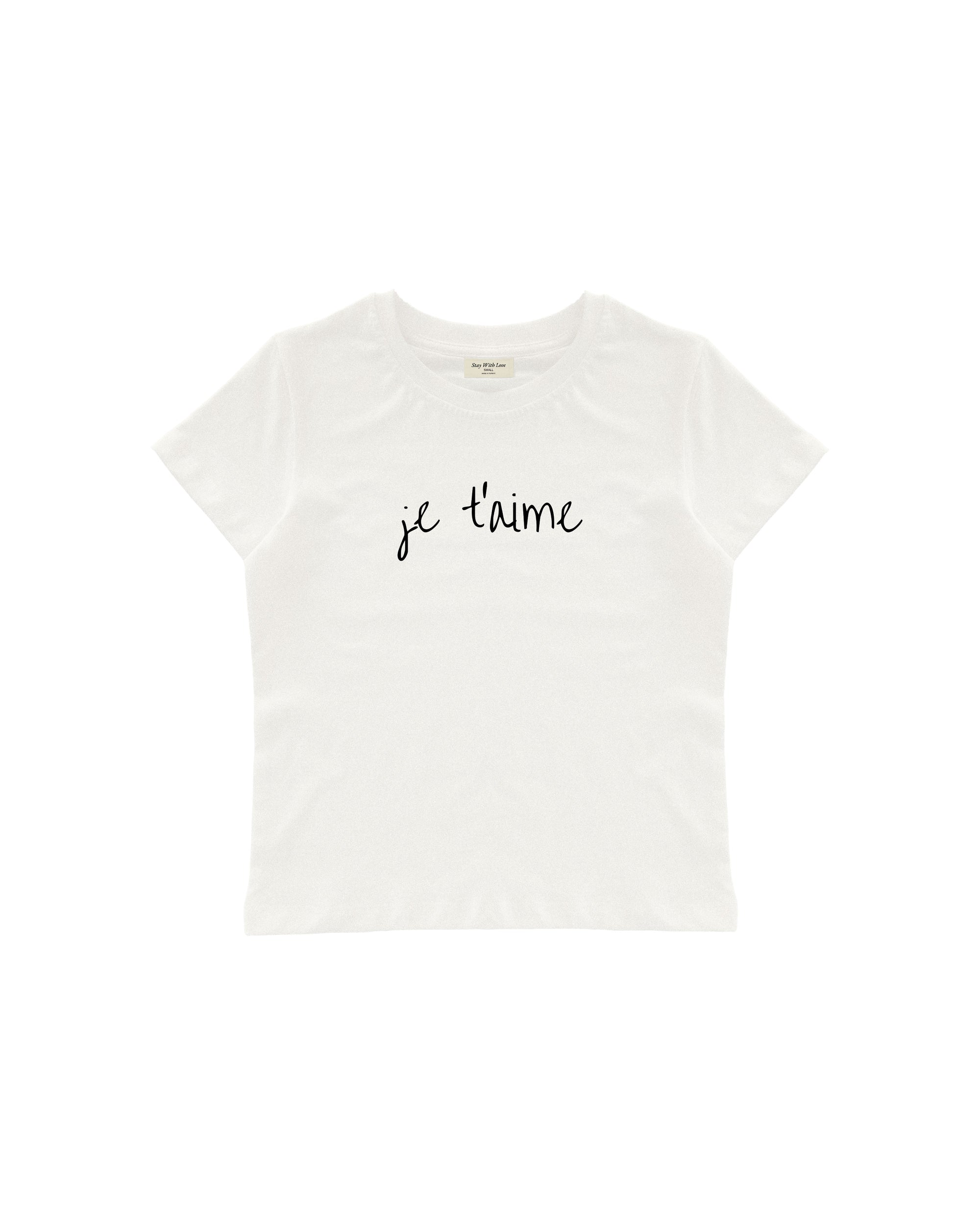 JE T'AIME BABY TEE