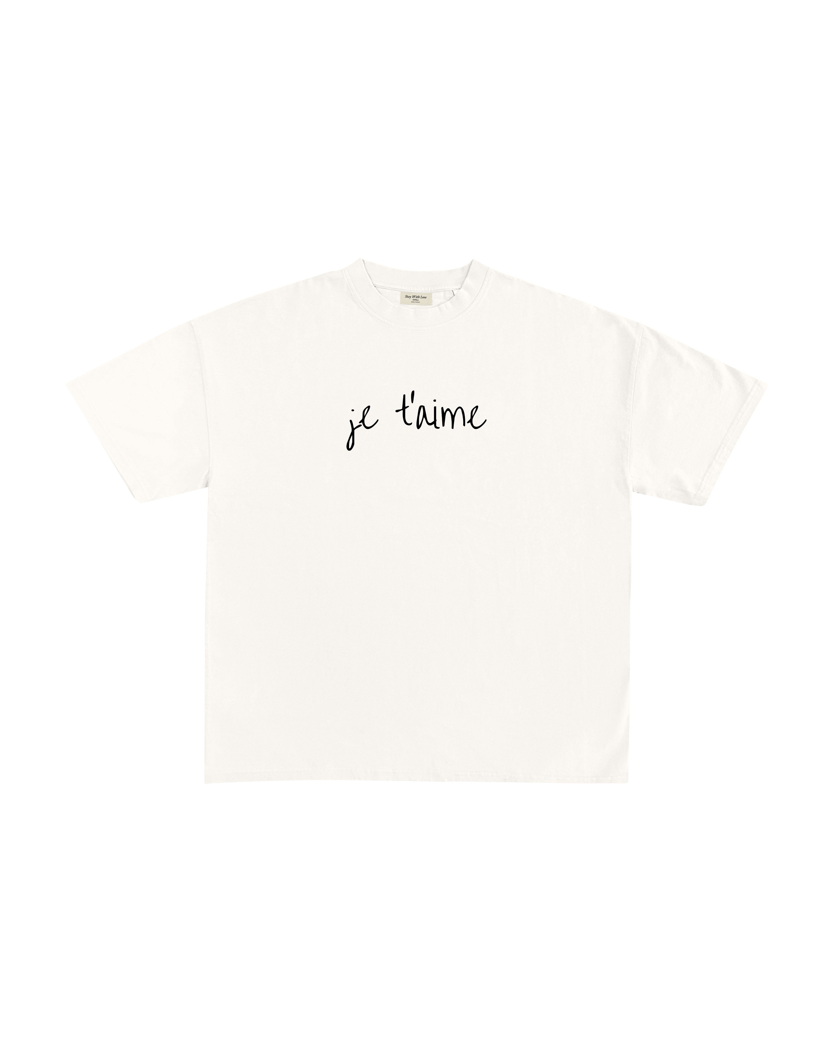 JE T'AIME T-SHIRT