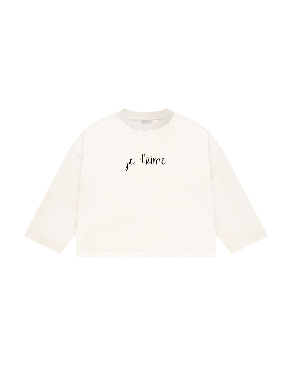 JE T'AIME UZUN KOLLU T-SHIRT