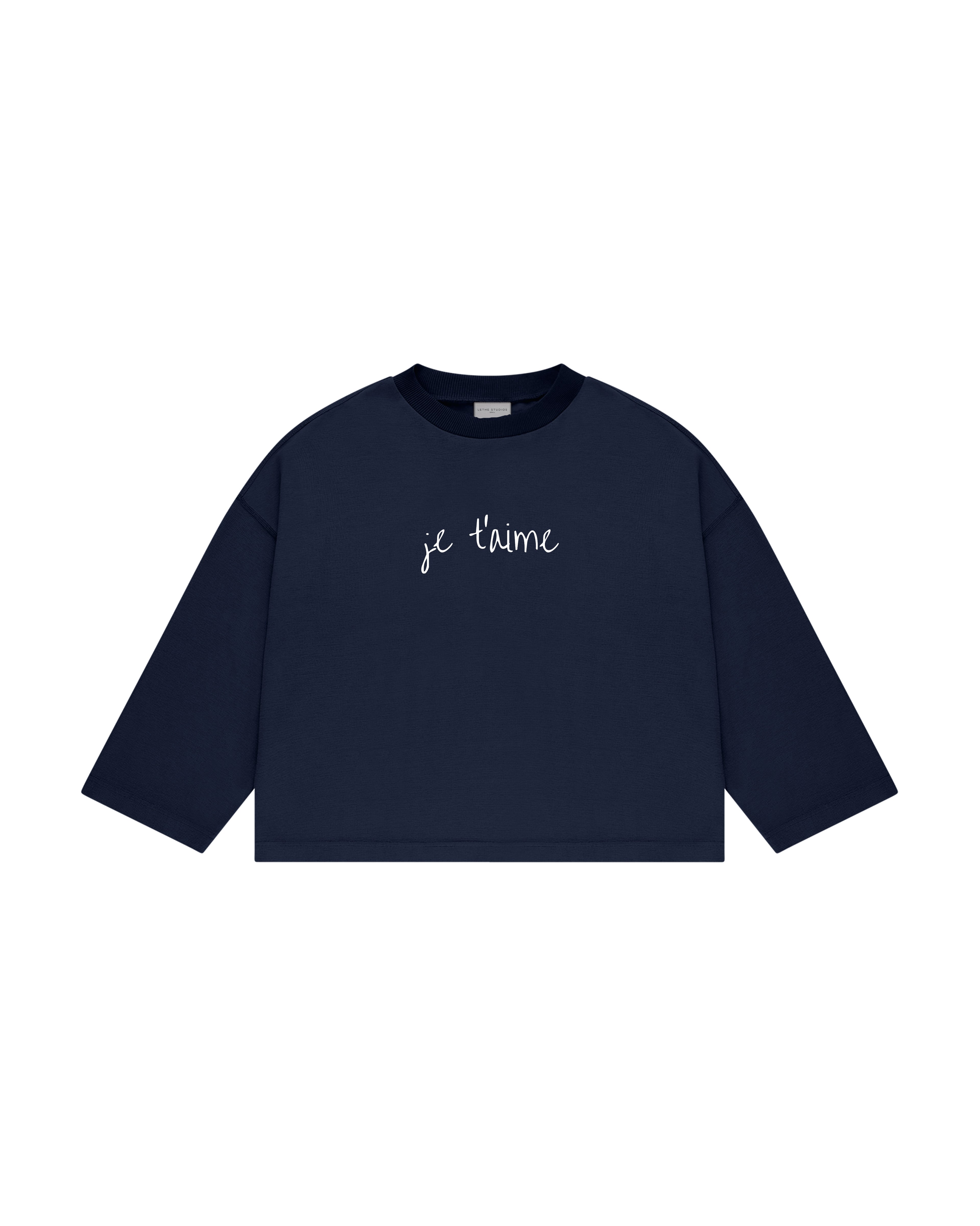 JE T'AIME UZUN KOLLU T-SHIRT