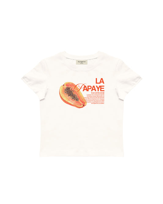 LA PAPAYE BABY TEE