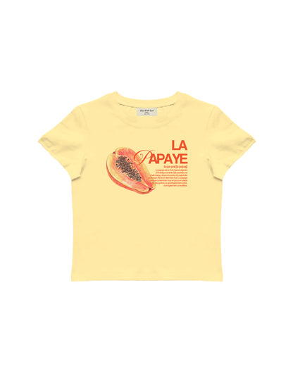 LA PAPAYE BABY TEE