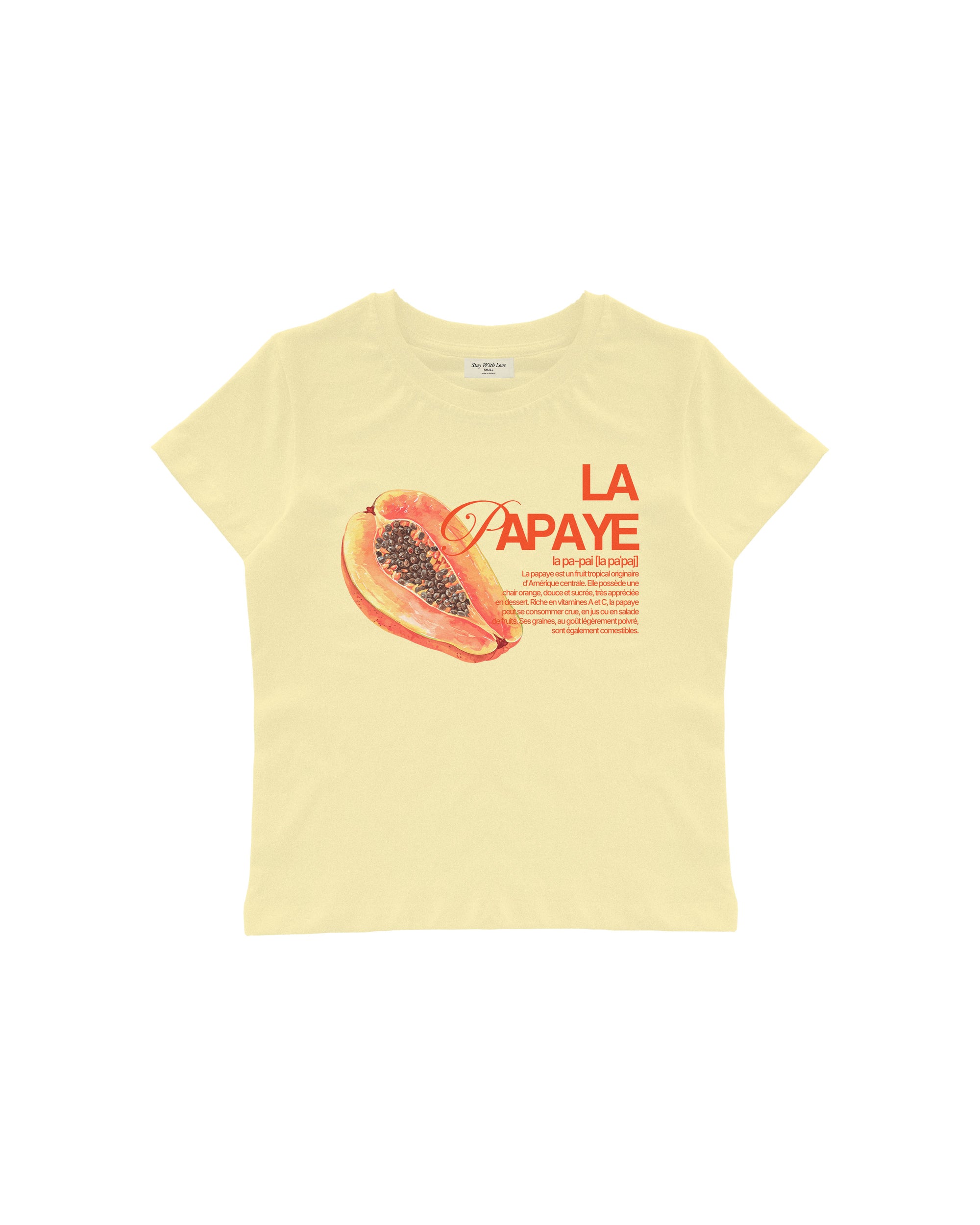 LA PAPAYE BABY TEE