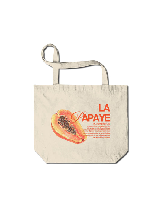 LA PAPAYE TOTE BAG