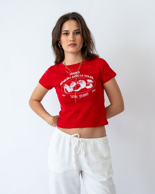 LE SOLEIL BABY TEE