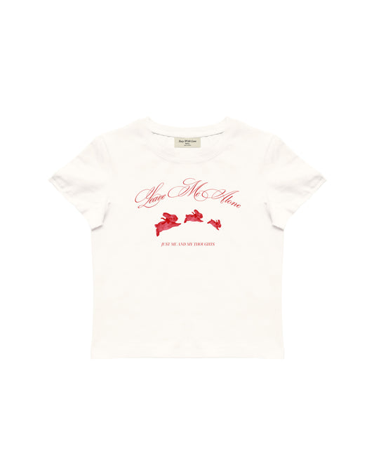LEAVE ME ALONE BABY TEE