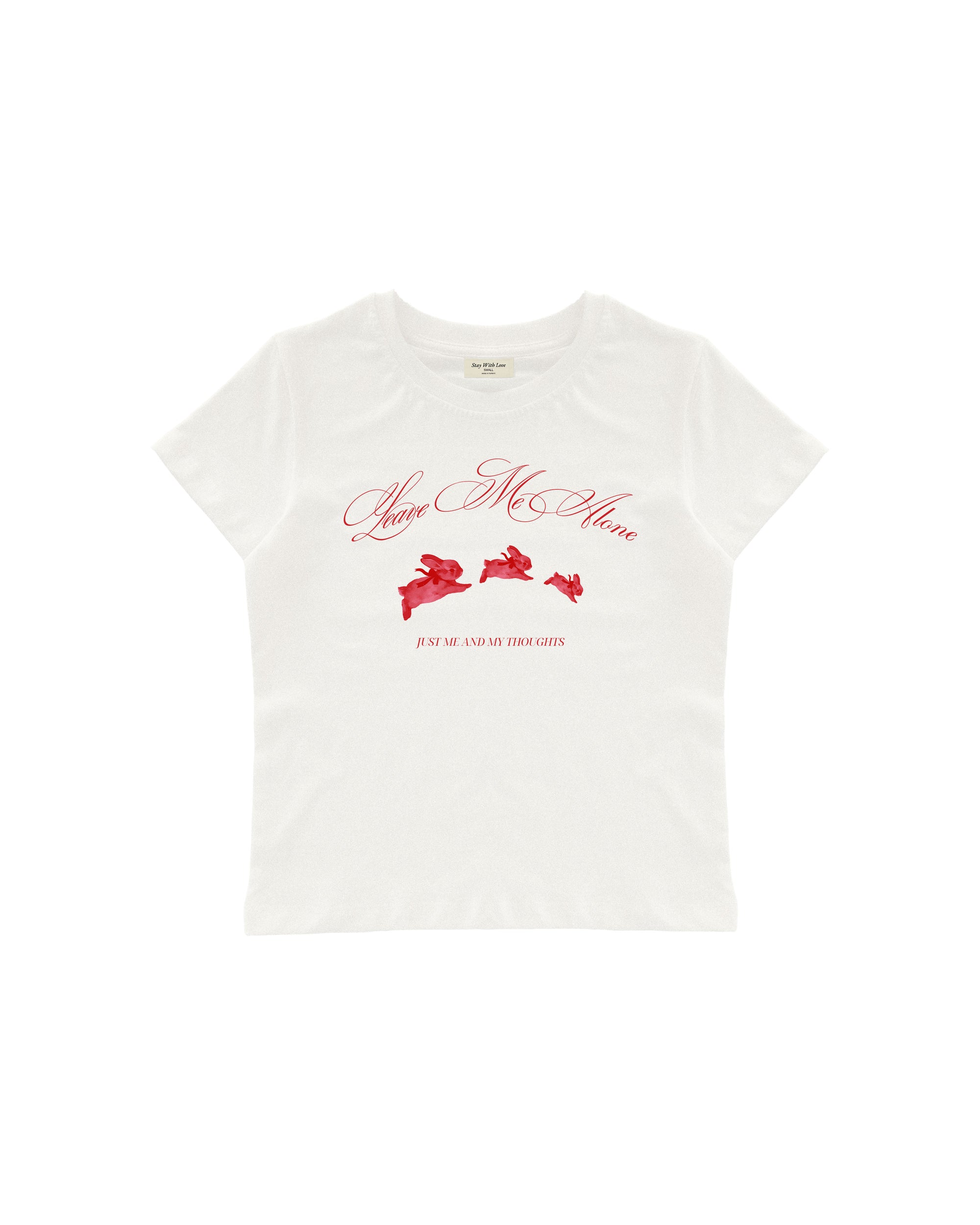 LEAVE ME ALONE BABY TEE