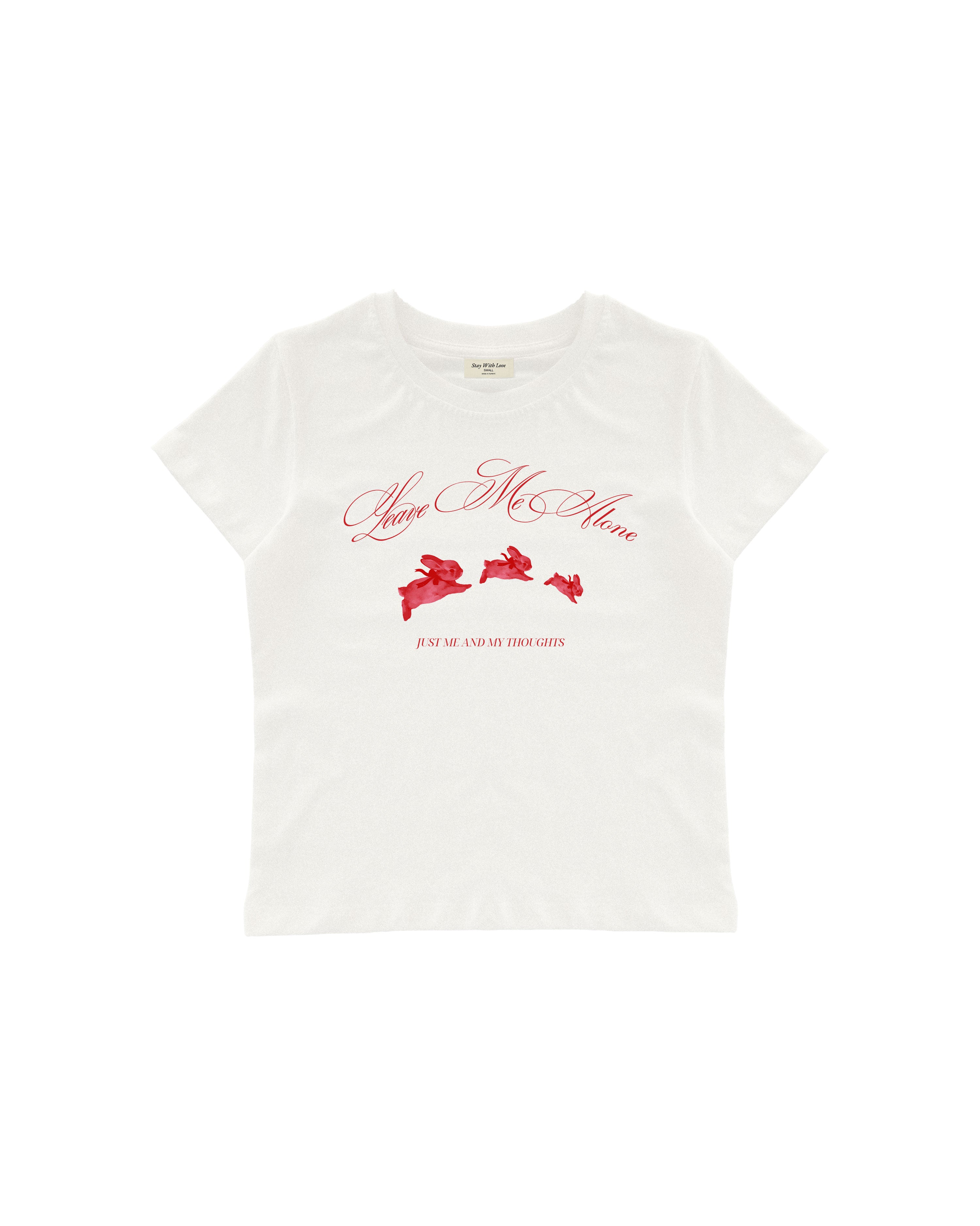 LEAVE ME ALONE BABY TEE
