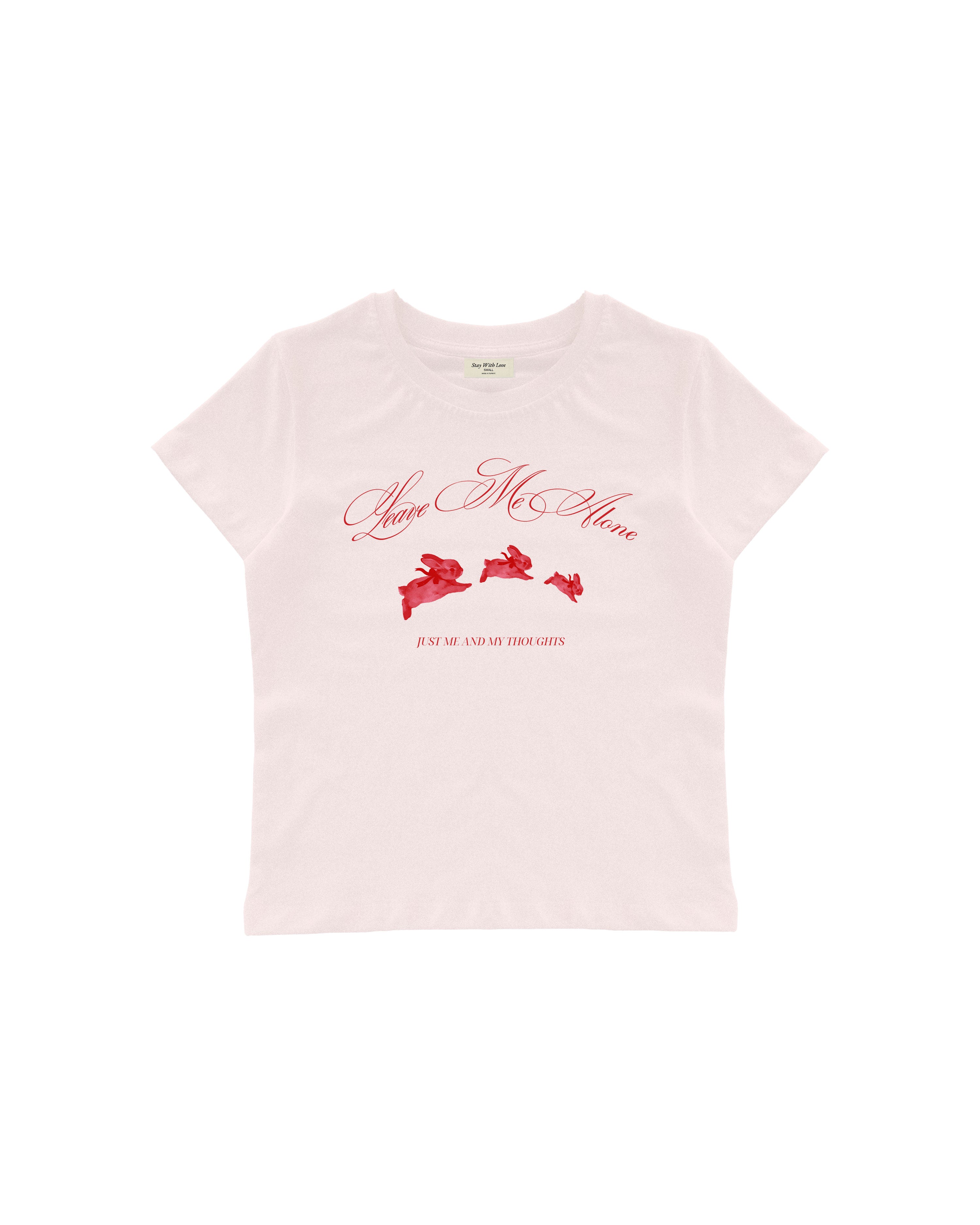 LEAVE ME ALONE BABY TEE