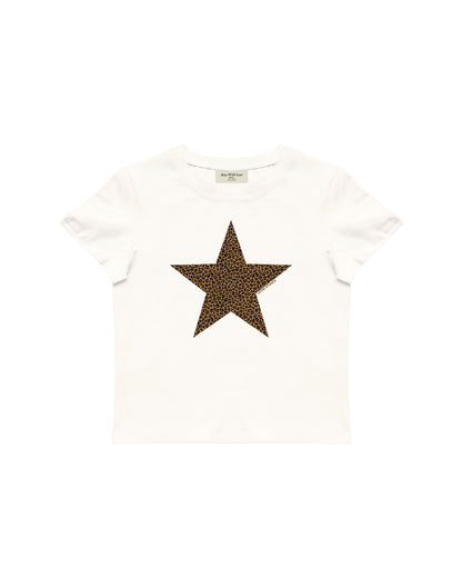 LEOPARD BABY TEE