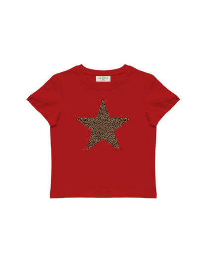 LEOPARD BABY TEE