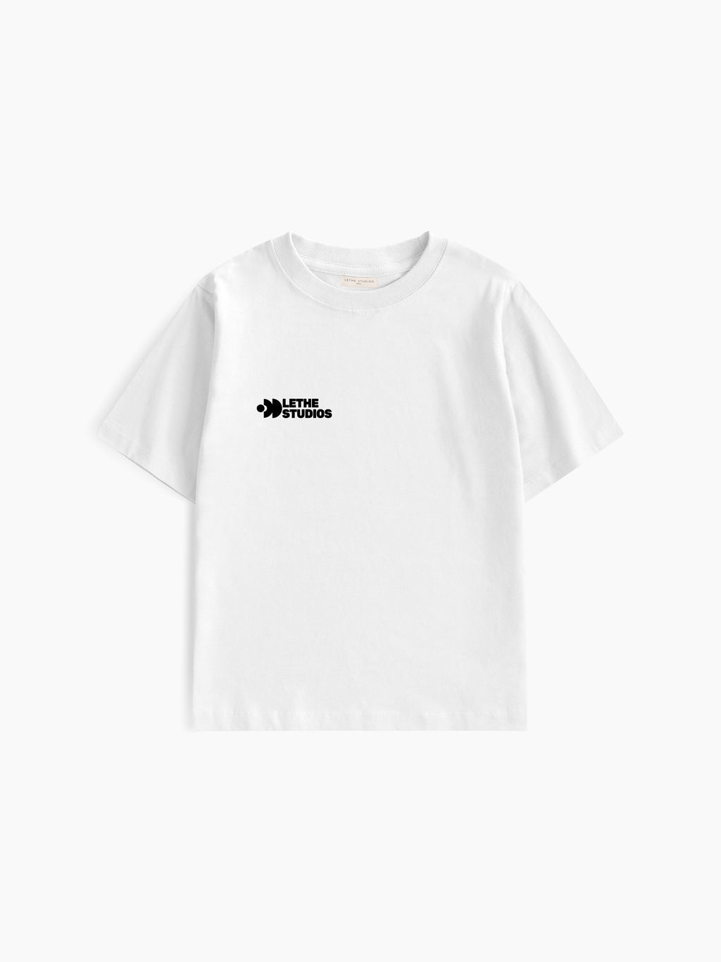 Lethe Logo 01 Baby Tee - Ekru - Baby Tee - Lethe Studios