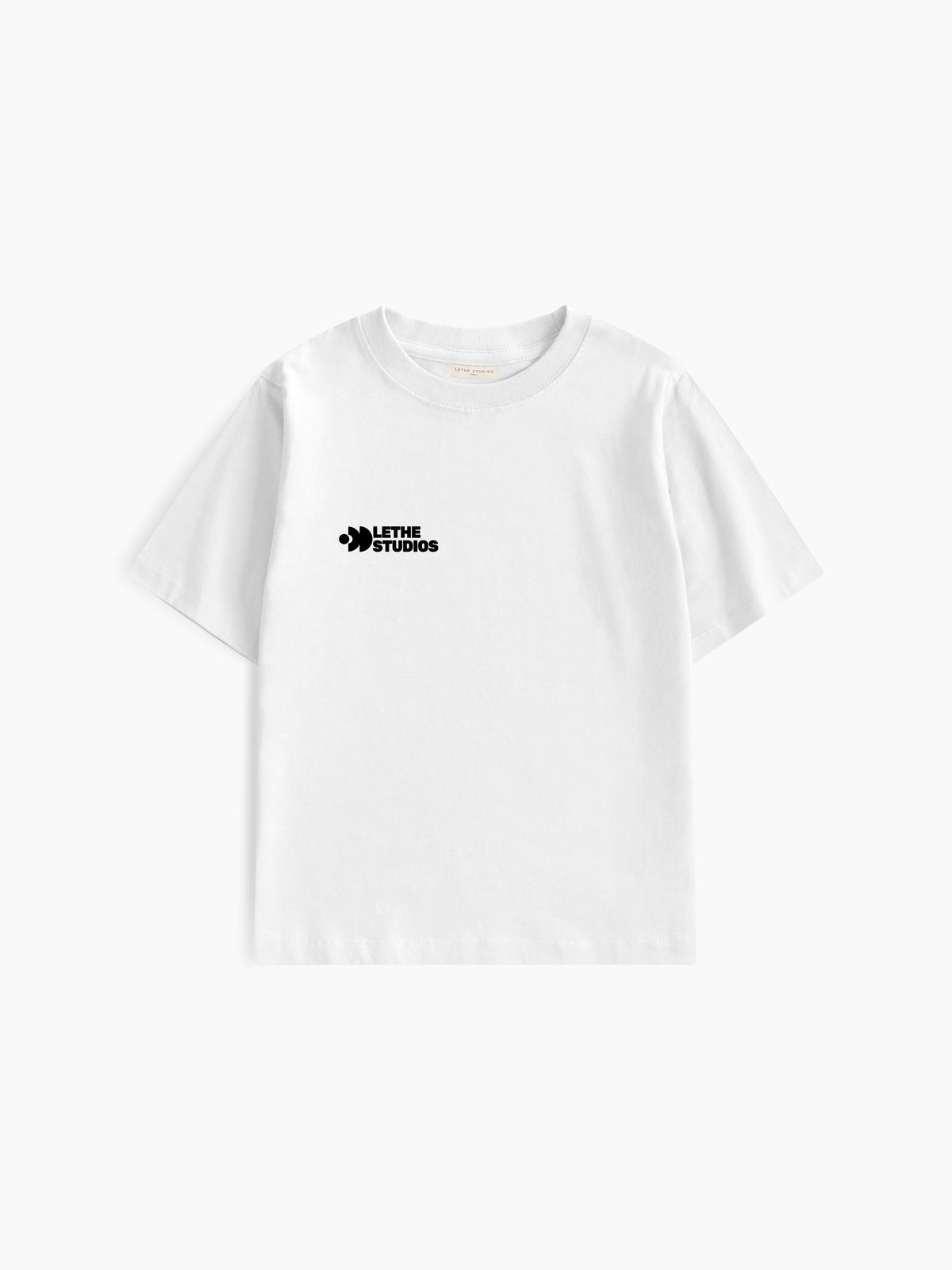 Lethe Logo 01 Baby Tee - Ekru - Baby Tee - Lethe Studios