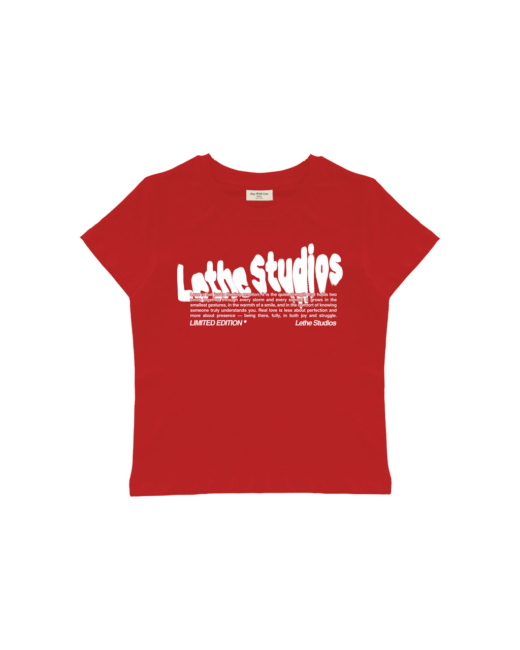 LETHE STUDIOS BABY TEE