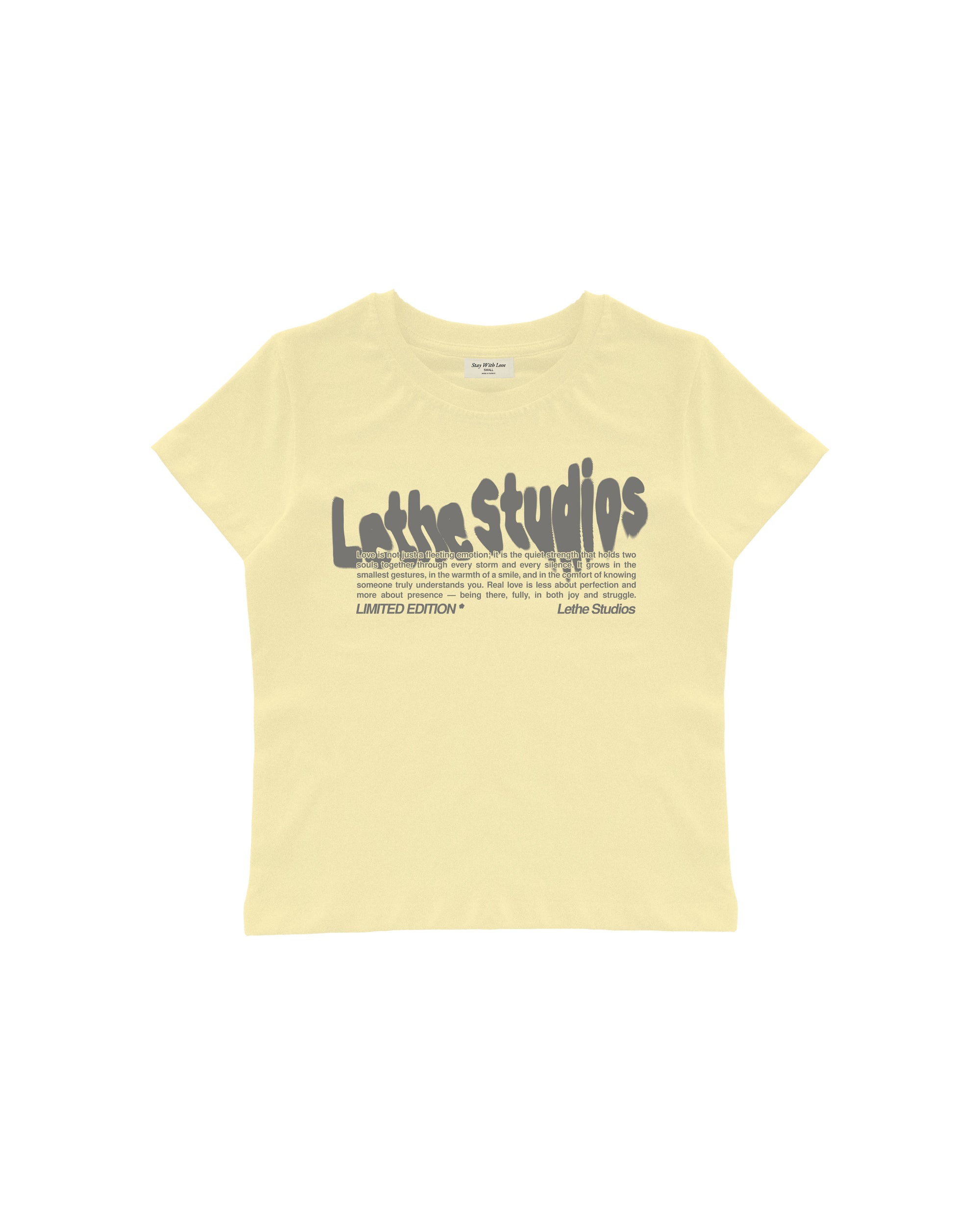LETHE STUDIOS BABY TEE