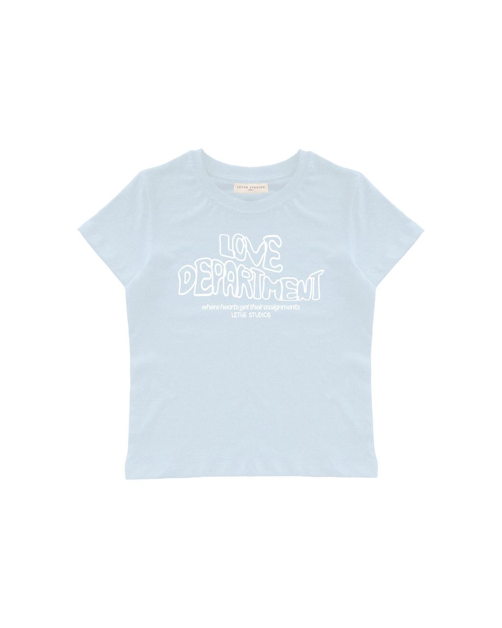 LOVE DEPARTMENT BABY TEE