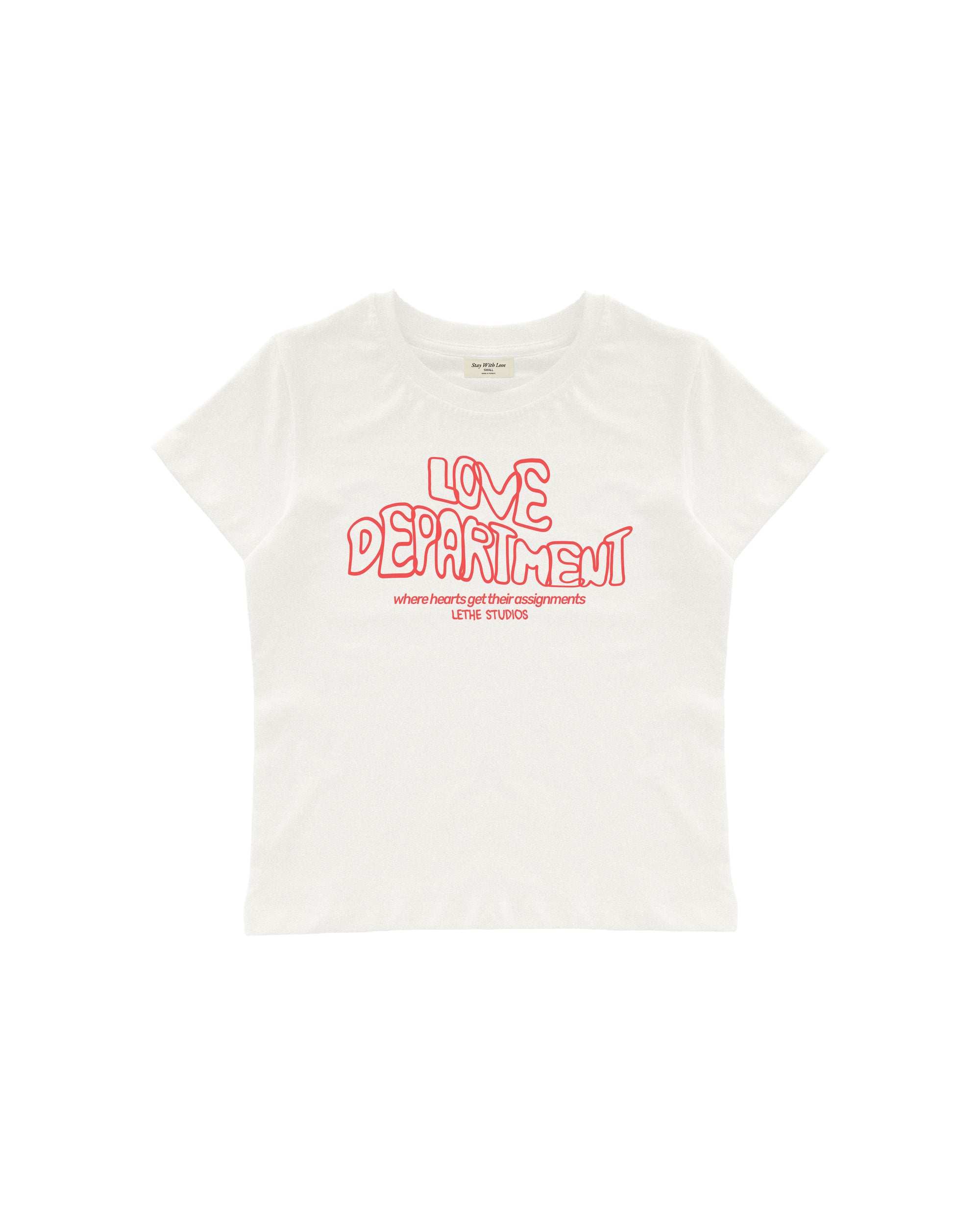 LOVE DEPARTMENT BABY TEE