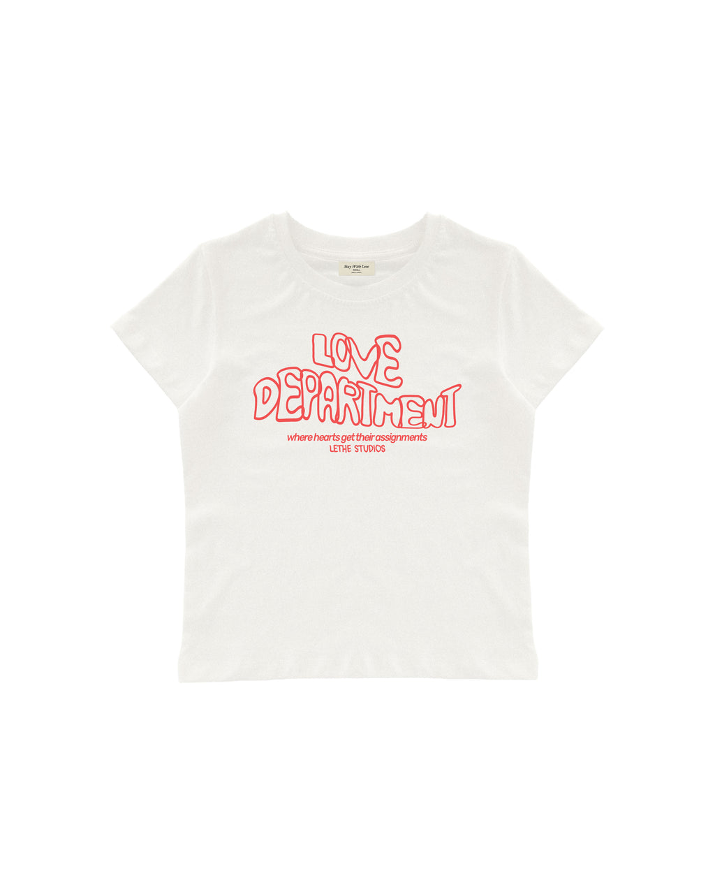 LOVE DEPARTMENT BABY TEE