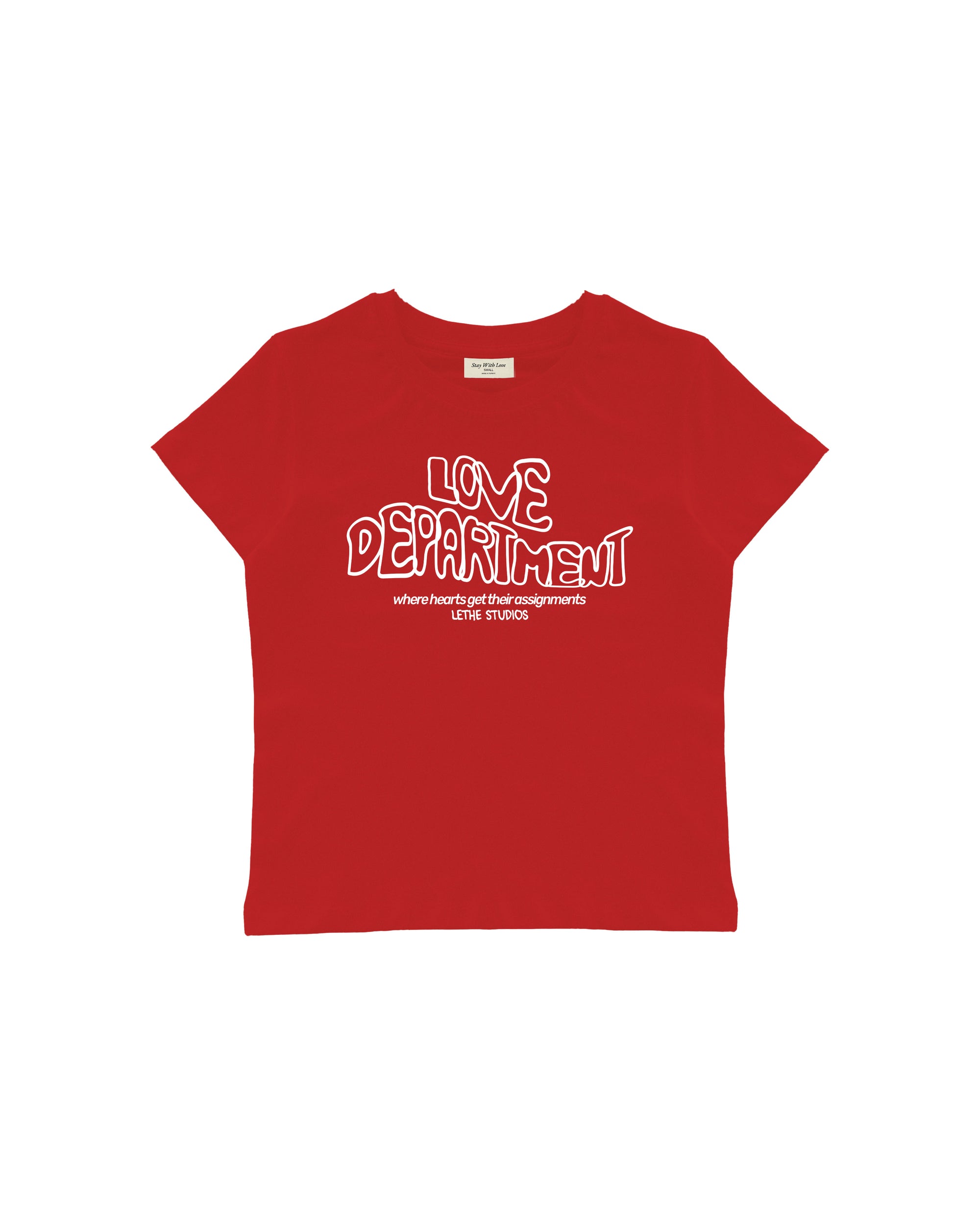 LOVE DEPARTMENT BABY TEE