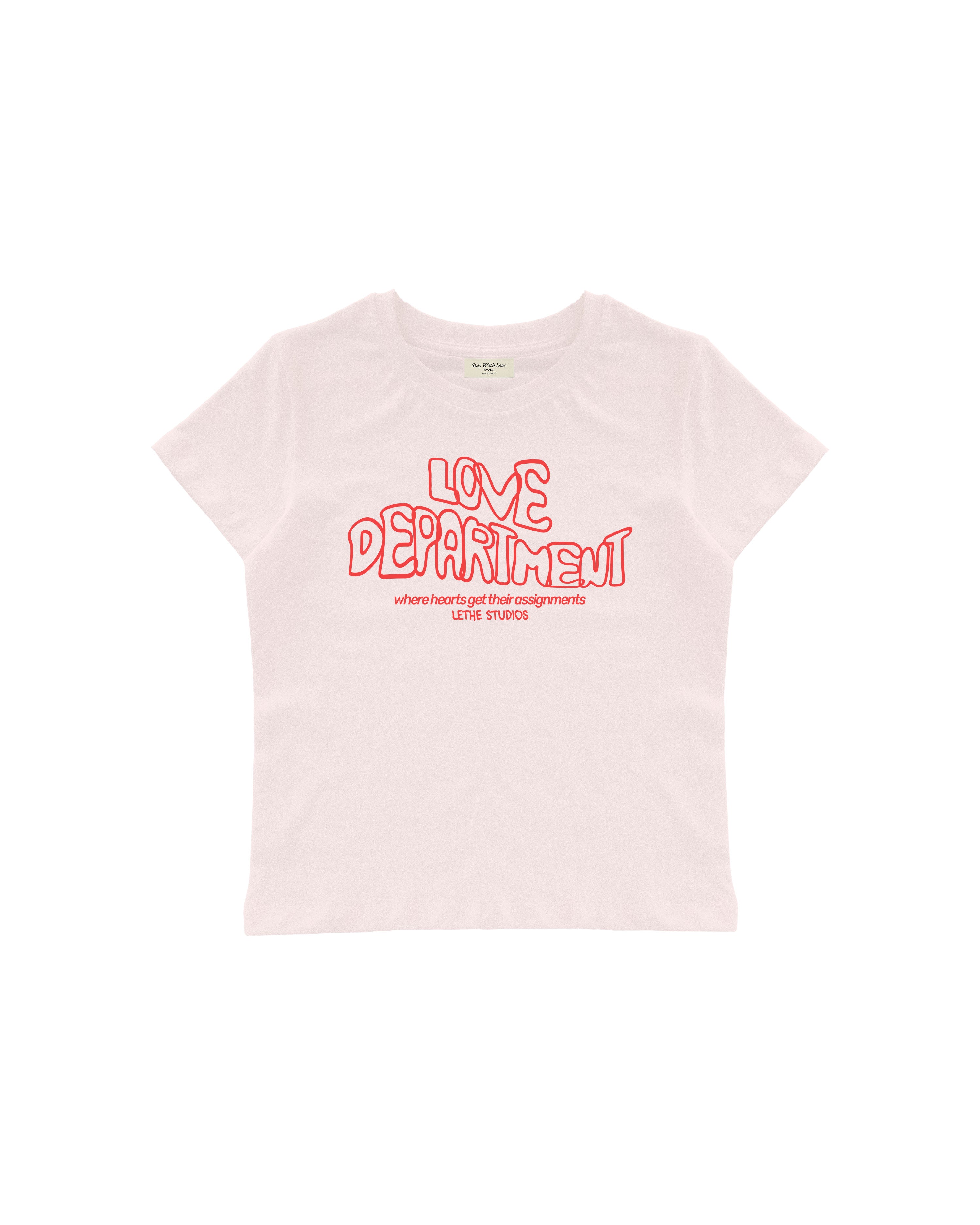 LOVE DEPARTMENT BABY TEE
