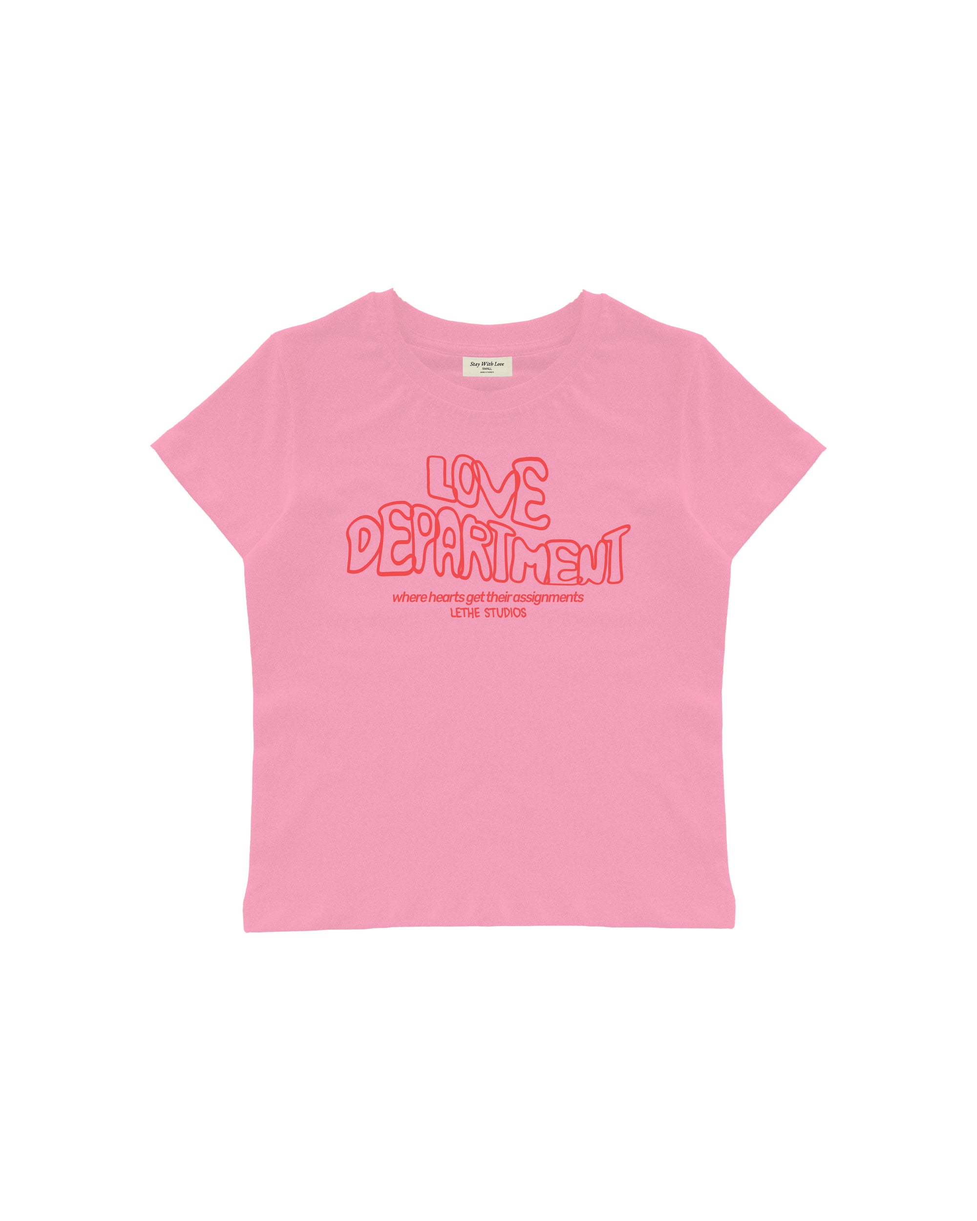 LOVE DEPARTMENT BABY TEE