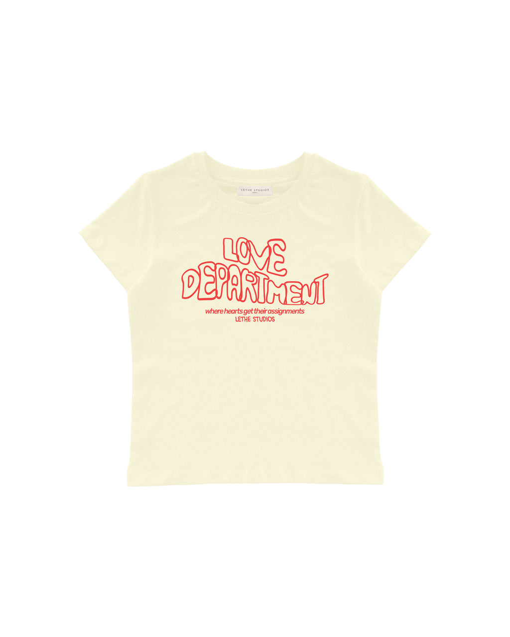 LOVE DEPARTMENT BABY TEE