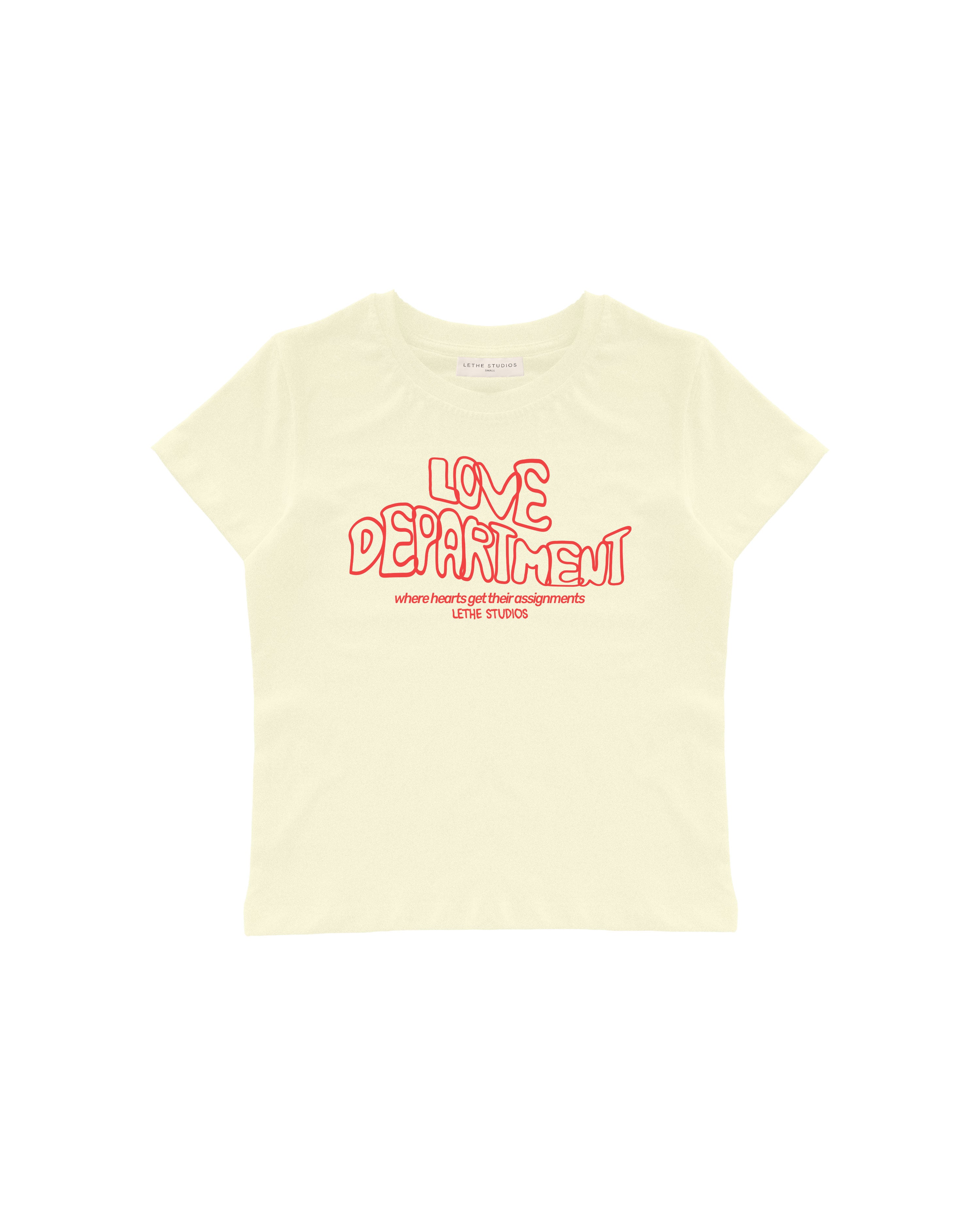 LOVE DEPARTMENT BABY TEE