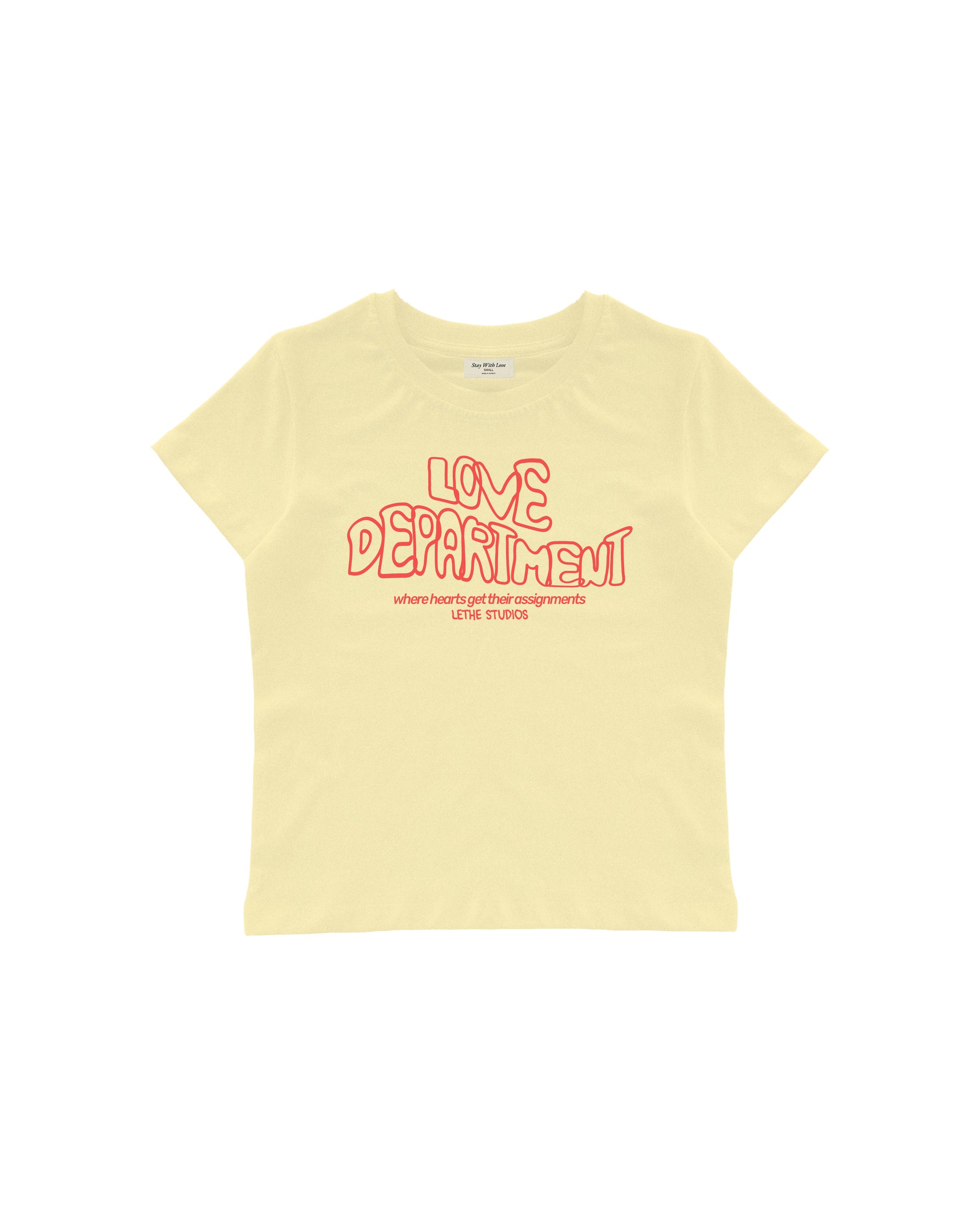 LOVE DEPARTMENT BABY TEE