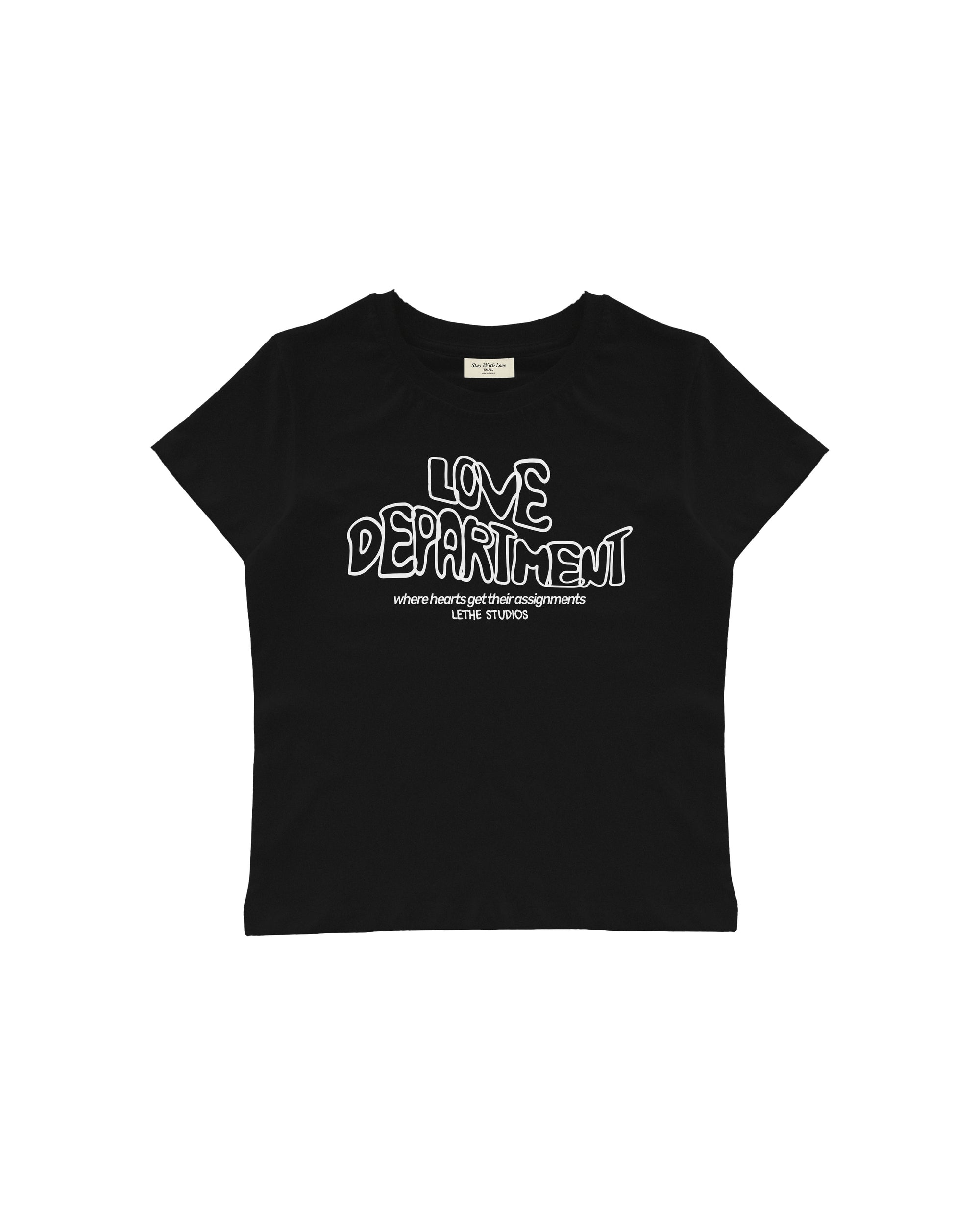 LOVE DEPARTMENT BABY TEE