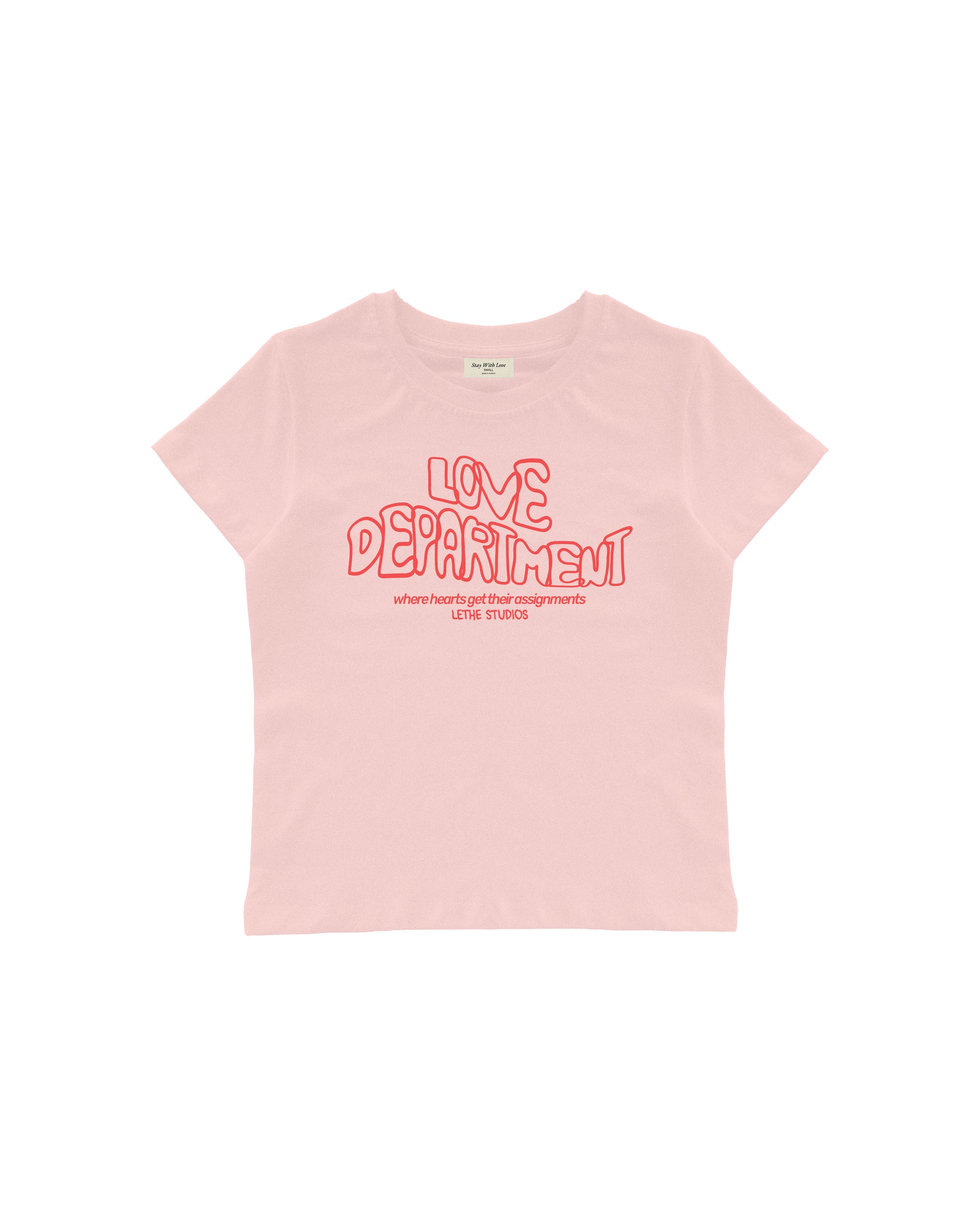 LOVE DEPARTMENT BABY TEE