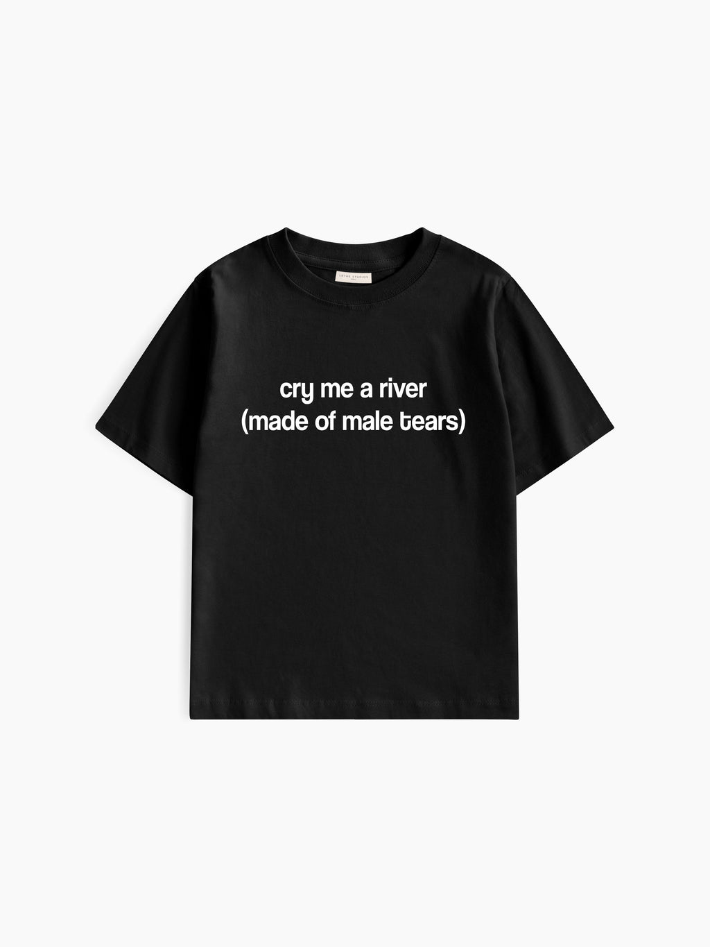 Male Tears Baby Tee - Siyah - Baby Tee - Lethe Studios