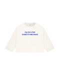 Male Tears Uzun Kollu T-Shirt - Ekru - Uzun Kollu T-Shirt - Lethe Studios