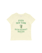 MATCHA BABY TEE