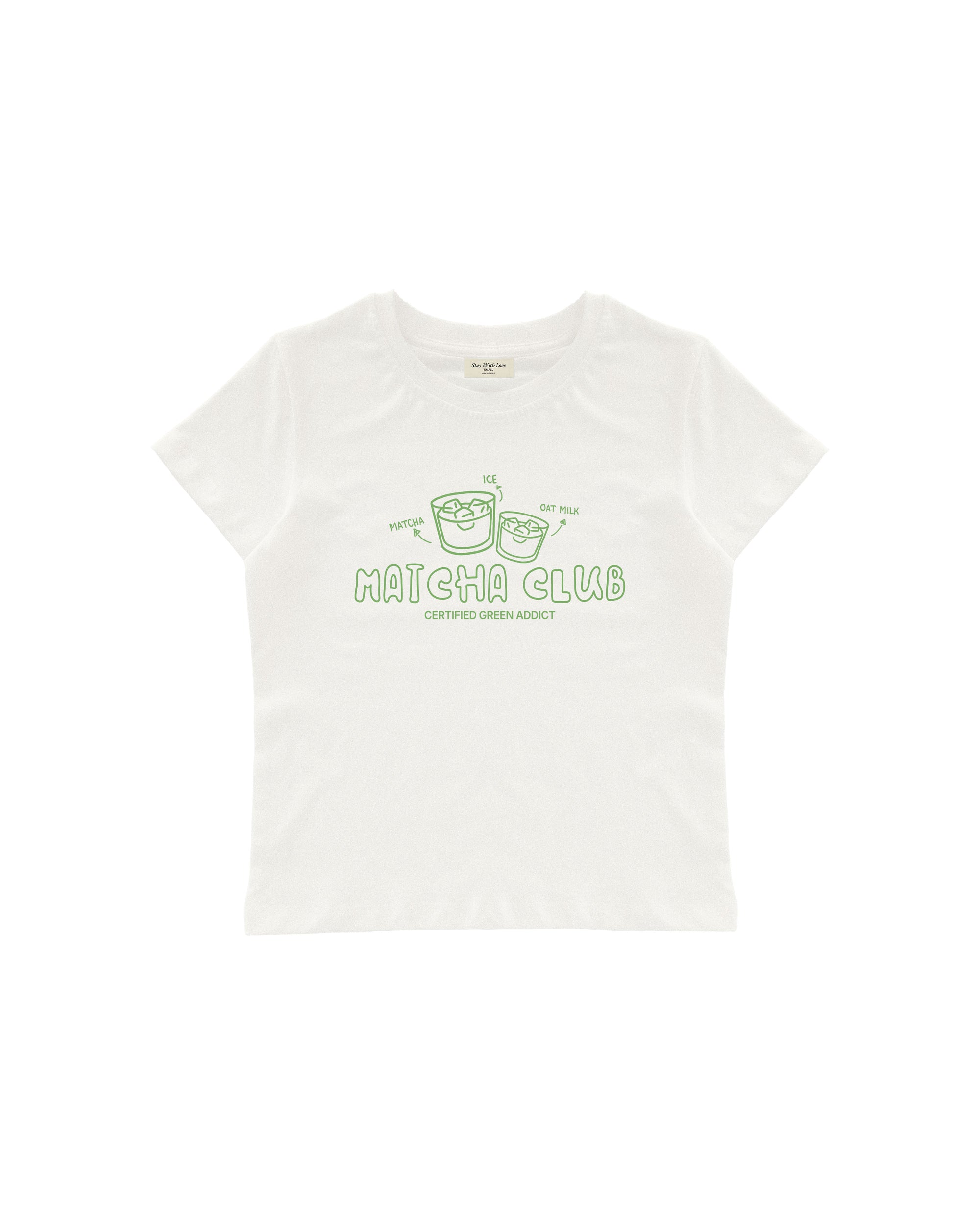 MATCHA CLUB BABY TEE