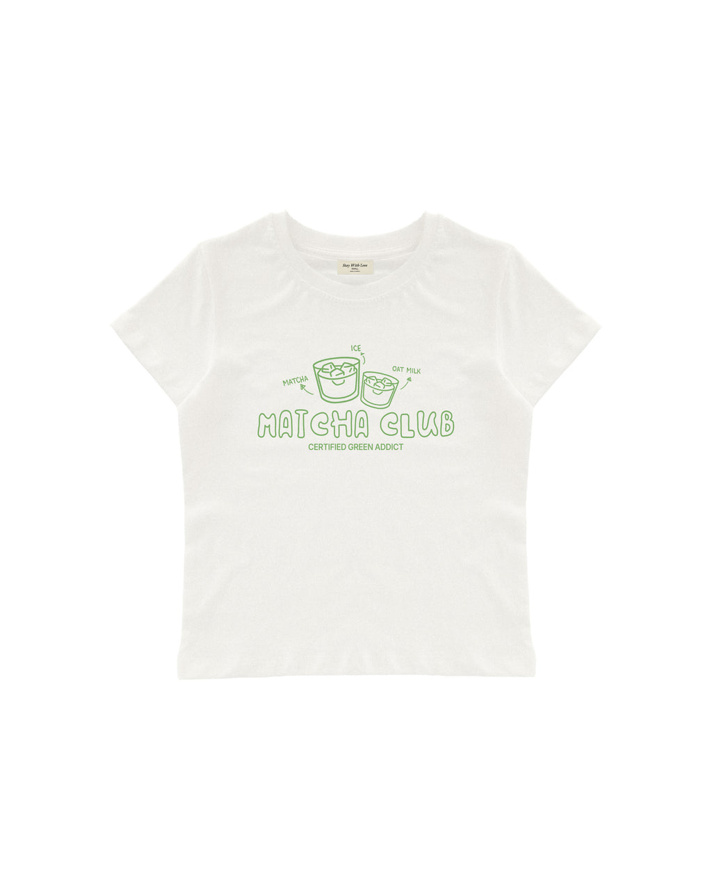 MATCHA CLUB BABY TEE