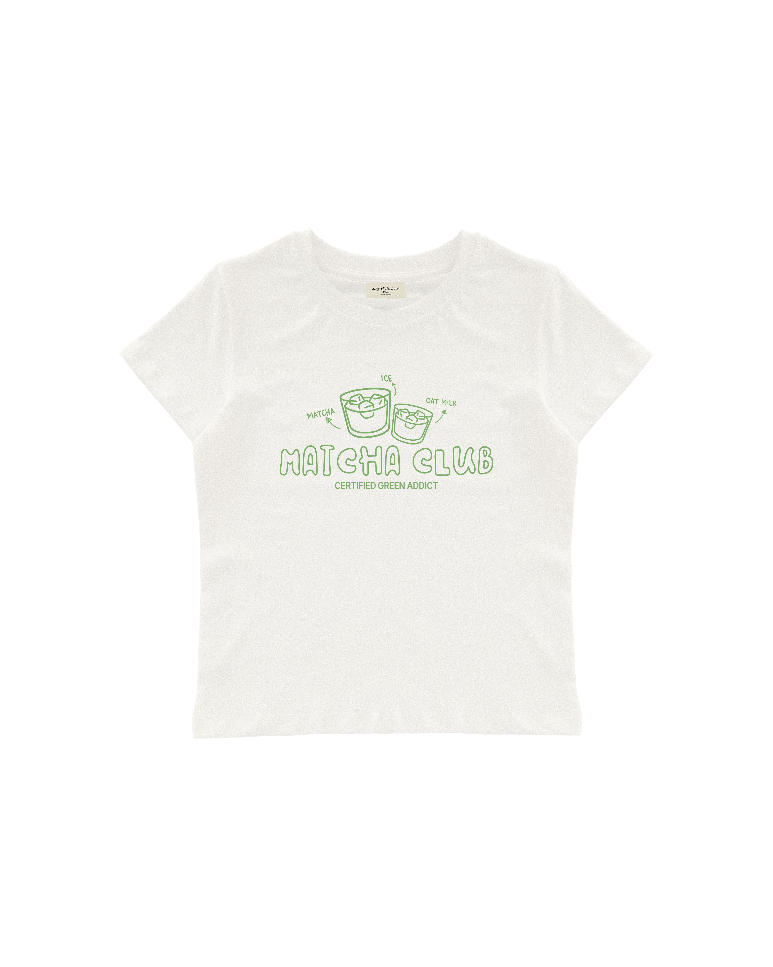 MATCHA CLUB BABY TEE