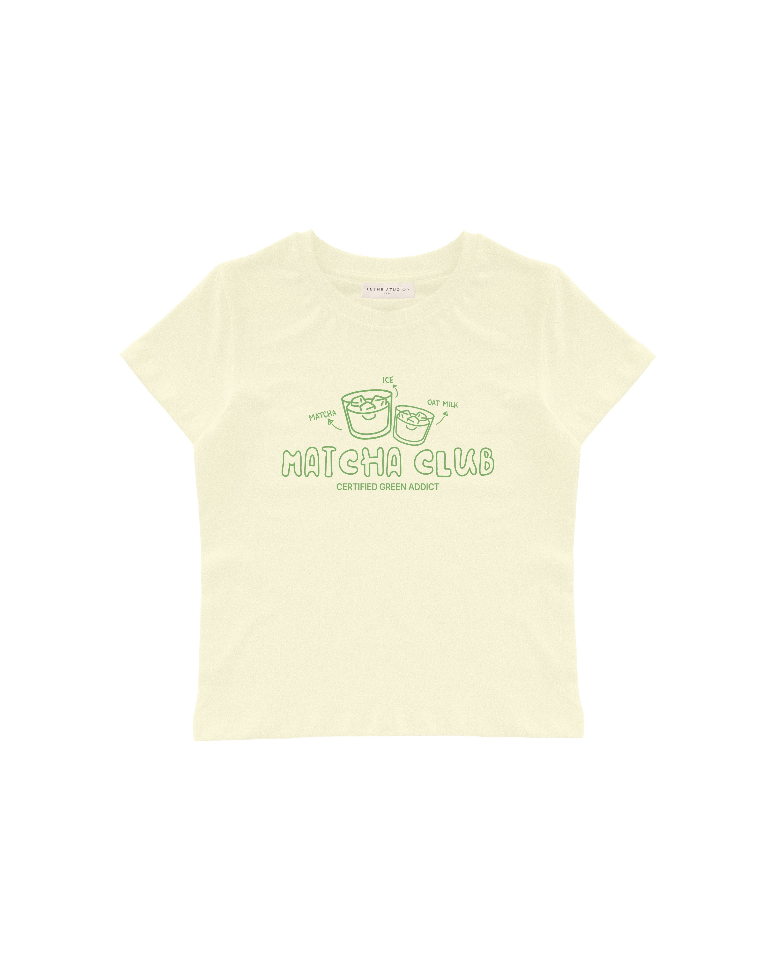 MATCHA CLUB BABY TEE