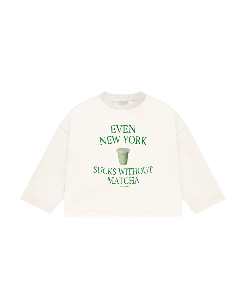 MATCHA UZUN KOLLU T-SHIRT