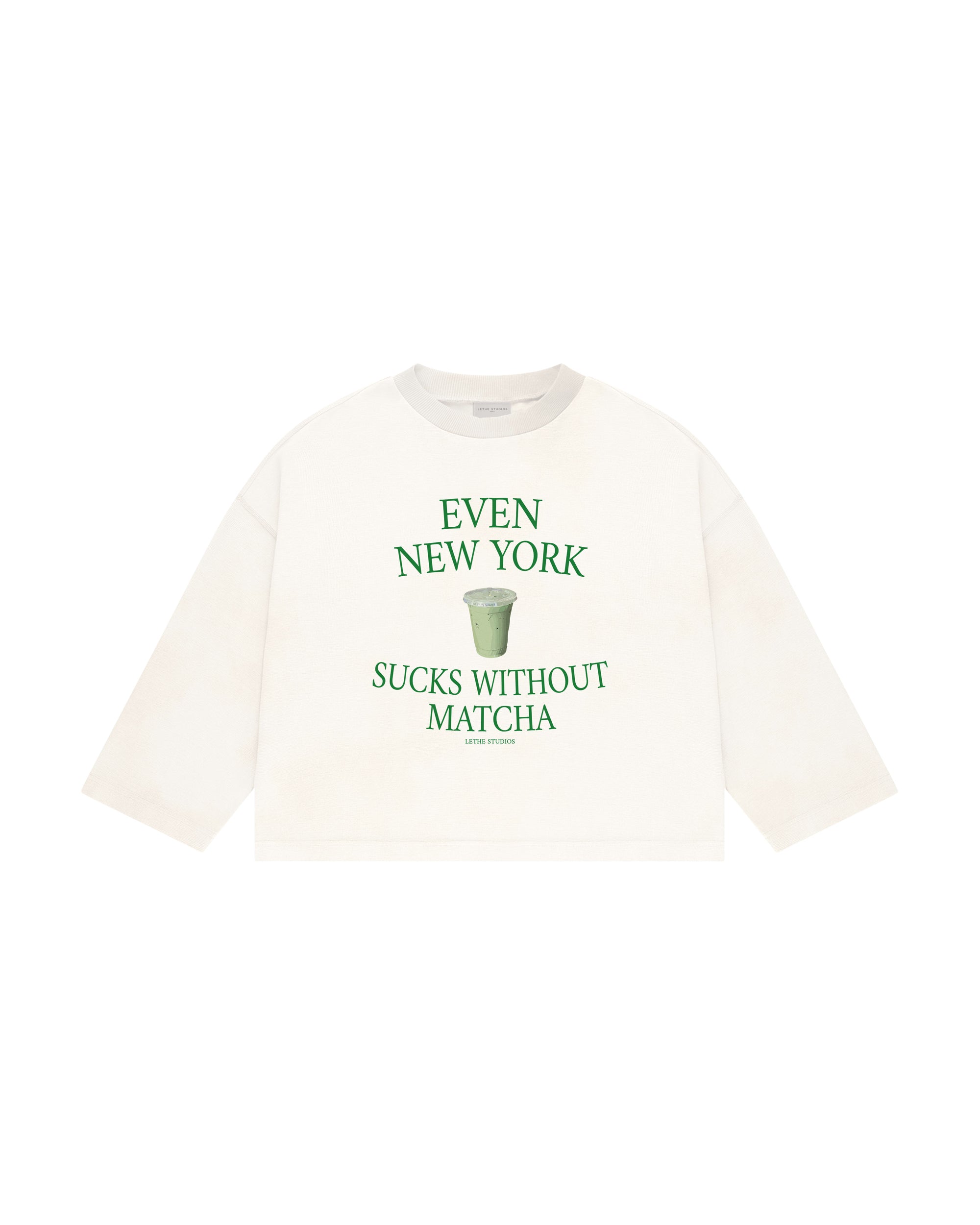MATCHA UZUN KOLLU T-SHIRT