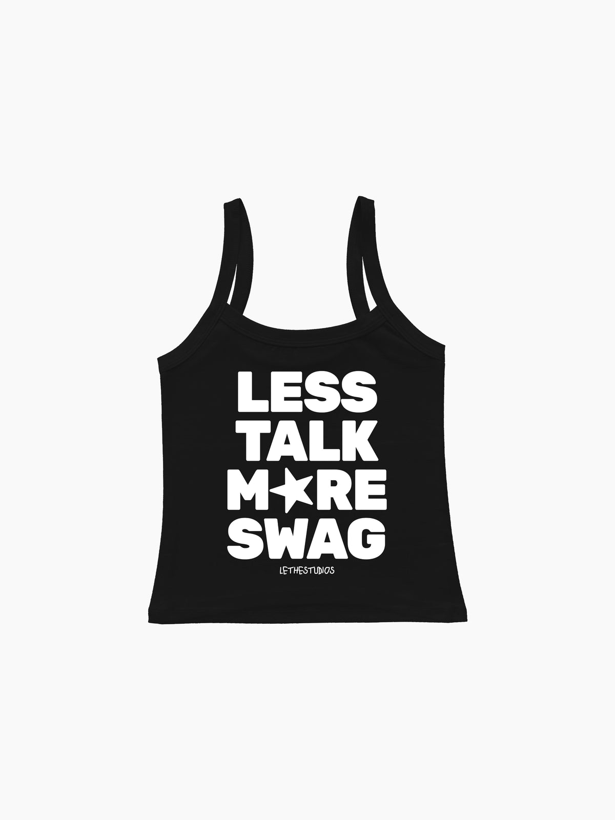 More Swag Askılı Bluz - Siyah - Askılı Bluz - Lethe Studios