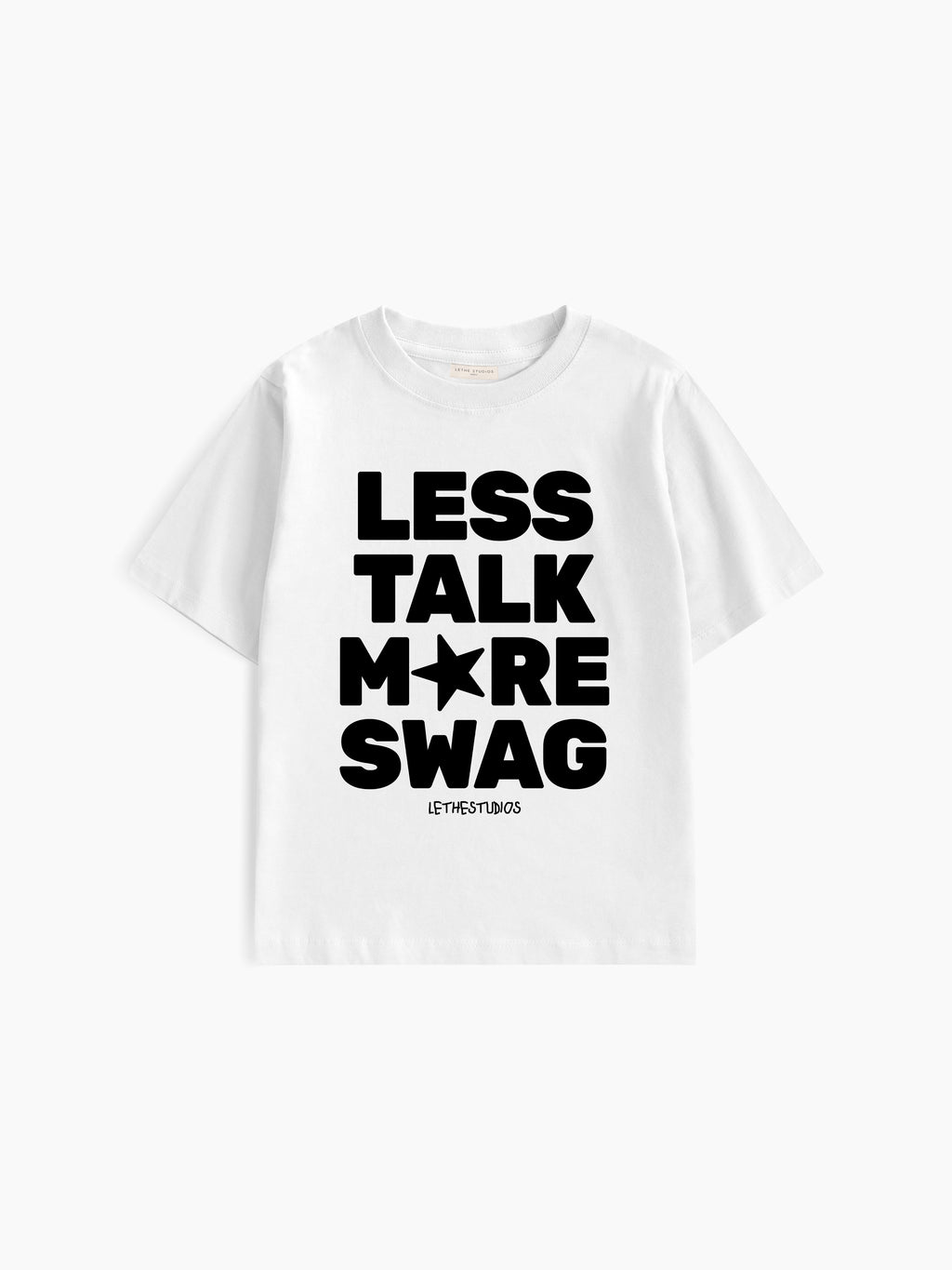 More Swag Baby Tee - Ekru - Baby Tee - Lethe Studios