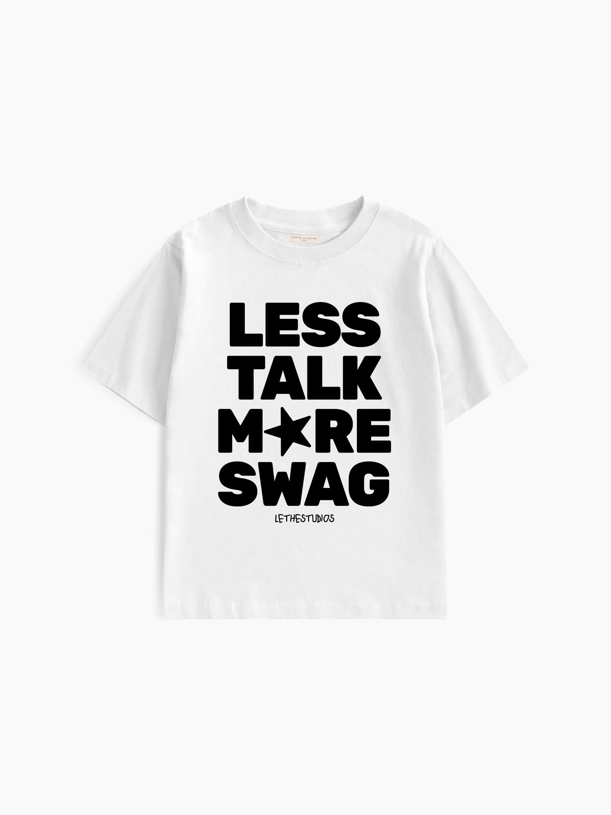 More Swag Baby Tee - Ekru - Baby Tee - Lethe Studios